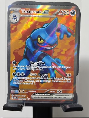 Toxicroak ex 232/198 Sv01: Scarlet & Violet Base Set Holo | eBay