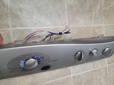 Ge Dryer Control Panel With 175D5206 w/ 8RF4B10212500 w 