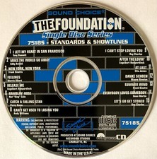 SOUND CHOICE FOUNDATION SINGLE DISC SERIES - SHOWTUNES - SC7518S - RARE