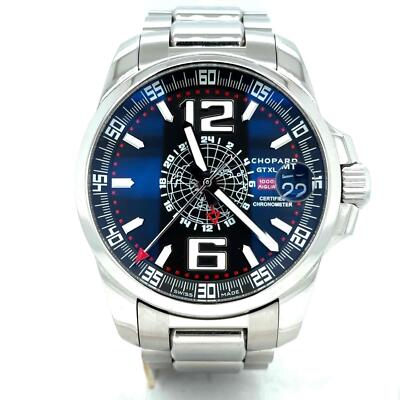 Chopard Mille Miglia GT XL Automatic 44mm Steel Black Dial Men Watch 158514-3001