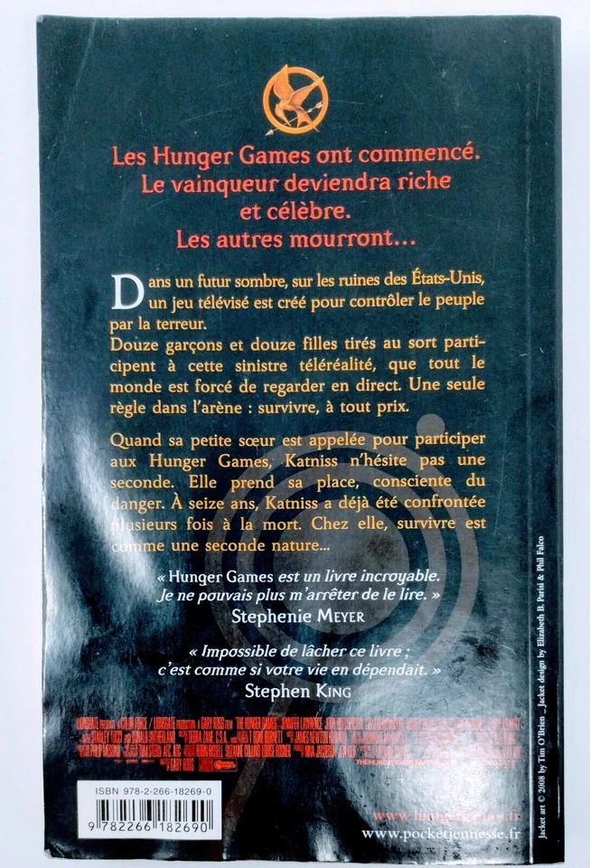 Suzanne Collins - Hunger Games Tome 1 - Roman francais - Image 3 of 4
