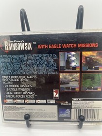 Tom Clancy's Rainbow Six (Sega Dreamcast, 2000) w/o Front Insert/Manual