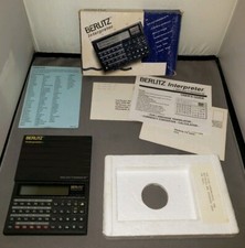 Vintage Berlitz Interpreter Translator Tested 1990 TR500