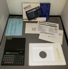Vintage Berlitz Interpreter Translator ~ Tested (1990) TR500