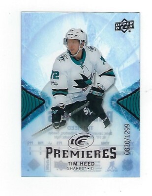 TIM HEED - 2017/18 UPPER DECK ICE - ROOKIE CARD # 0820/1299