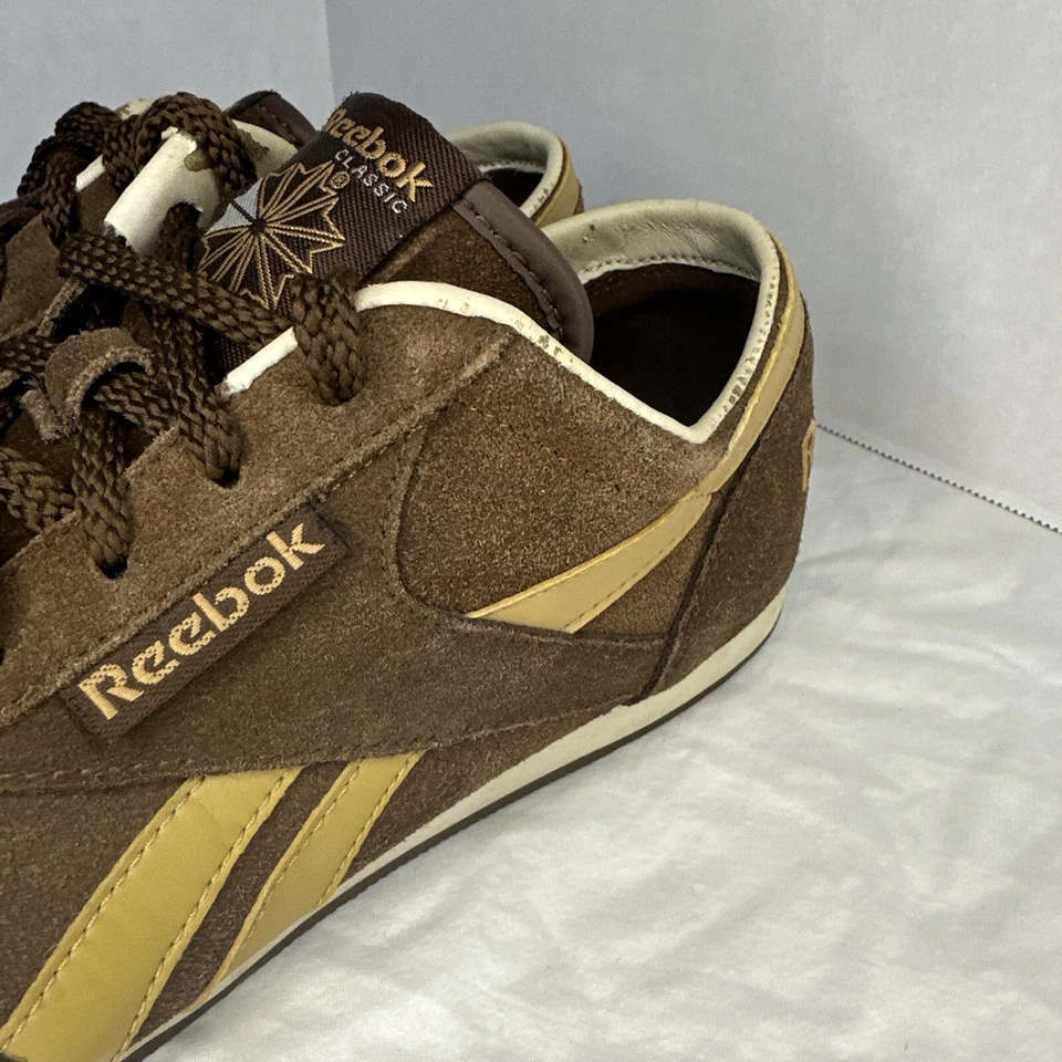 Zapatillas deportivas informales Reebok clásicas para mujer 32-140716 marrón talla 9 Foto 2 de 4