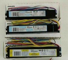 Phillips Advance Instant Start Electronic Ballast 3 Pack 120V Lights Lighting
