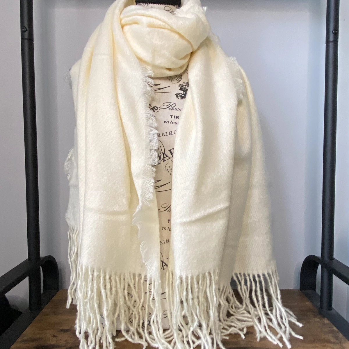 Ivory scarf wrap hot sale
