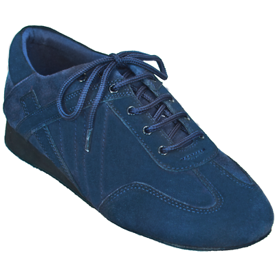 Ultimate Hybrid Dance Shoe - Dark Blue Suede (West Coast  display picture 1