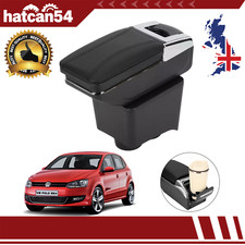 Volkswagen Polo Mk4 2002 - 2009 2-Layer Armrest Car Console Central Storage Box