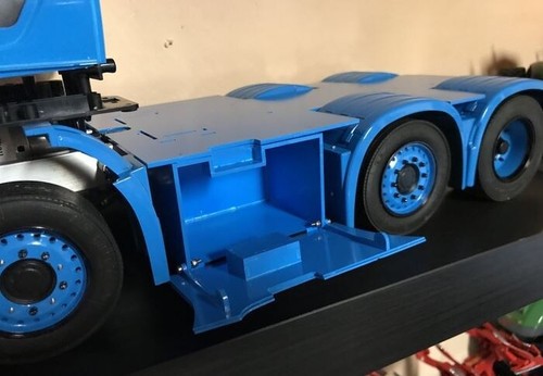 Kit caja de almacenamiento danesa compartimento de almacenamiento para RC Tamiya Volvo FH16 750 3 ejes 1:14 - Imagen 2 de 2