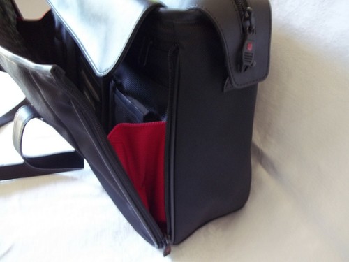 Victorinox Swiss Army Tote Business Case Bag Satchel Black Looks Unused - Picture 3 of 11