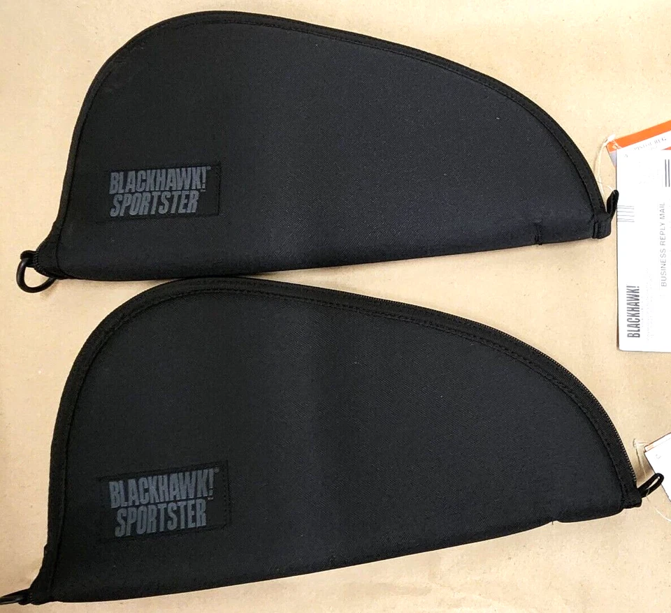 2 Упаковки BlackHawk 74PR02BK SPORTSTER пистолет ковер черный большой 15 «x 8» x 1,25» чехол - Изображение 2 из 4