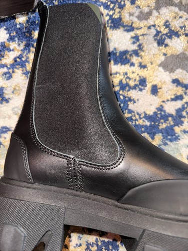 Ganni Cleared Heeled Mid Size Chelsea Boots Women Size 36eu/5.5us MSRP $445 - Picture 5 of 17