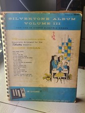 Vintage Silvertone Electric 18 Chord Organ Album Volume 3 Spiral Very Rare Find