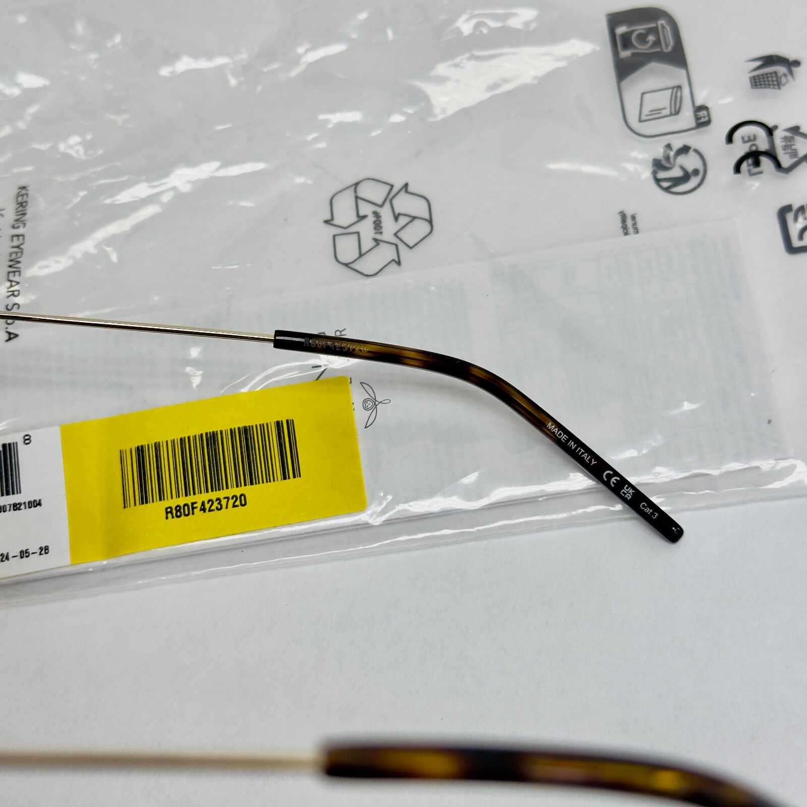 Occhiali da sole SAINT LAURENT LISA YSL SL302 004 oro nero diamanti 302 new wave