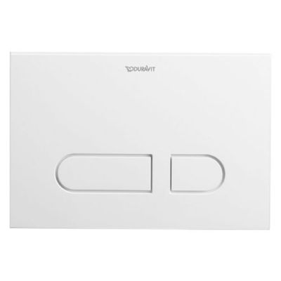 Duravit DuraSystem WC-Betätigungsplatte A1 WD5001011000 Weiß
