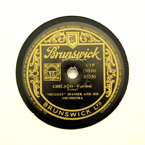 MUGGSY SPANIER ORCHESTRA Chicago Can t We Be Friends BRUNSWICK 78 