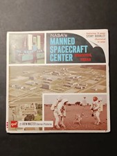 1969 GAF VIEW-MASTER A-425 "MANNED SPACECRAFT CENTER" 3-REEL PACKET BOOKLET