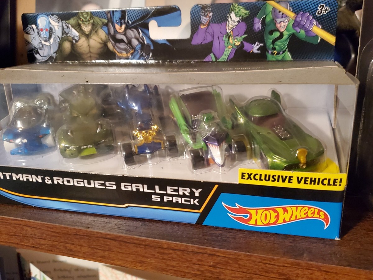 ホットウィール - Hot Wheels BATMAN&amp;ROGUES GALLERY ５PACK Hot Wheels DC Comics Batman & Rogues Gallery Vehicle 5-Pack