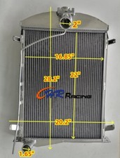 Aluminum Radiator For 1930 1931 Ford Model A 3.3l Mt