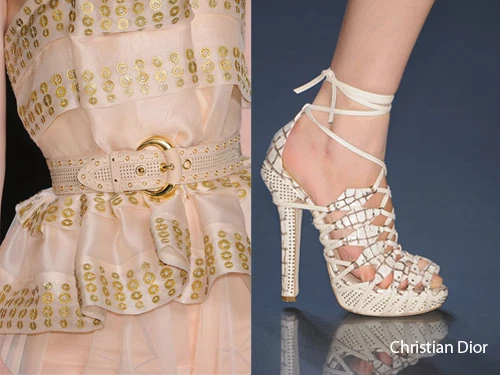 CHRISTIAN DIOR SAFARI Runway RARE Gladiator EU 40 41 I LOVE CHAUSSURES MARIAGE