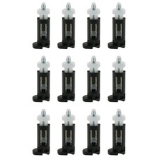 ZZHXSM 12PCS Heatsink CPU Pin Mounting Plastic Pins Push Screw for Intel LGA...