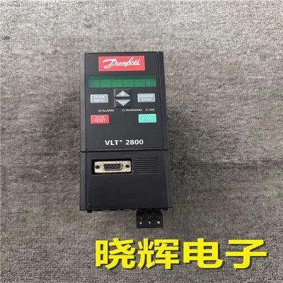 1Pcs Used Danfoss inverter VLT2807PT4B20STR0DBF00A00 0.75KW 380V
