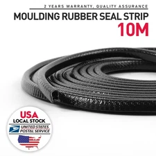 33FT U Shape Rubber Seal Weather Strip Door Edge Moulding Trim For Ram Models