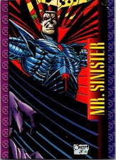 1993 Skybox Marvel X-Men Series 2 - #51 Mr. Sinister - Xavier's Files