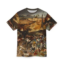 Pieter Bruegel The Triumph of Death Renaissance Fine Art Unisex Tee T-Shirt Top
