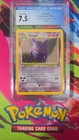 Gengar 5/62 Fossil Holo! Graded CGC 7.5