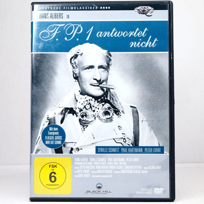 F.P. 1 antwortet nicht DVD Karl Hartl Hans Albers Sybille Schmitz Peter Lorre