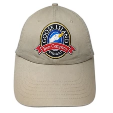 Goose Island Beer Company Slideback Hat Beige One Size Embroidered