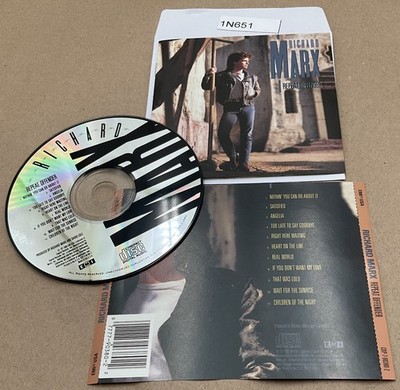 Repeat Offender by Richard Marx (CD, May-1989, EMI Music) No Case #1N651