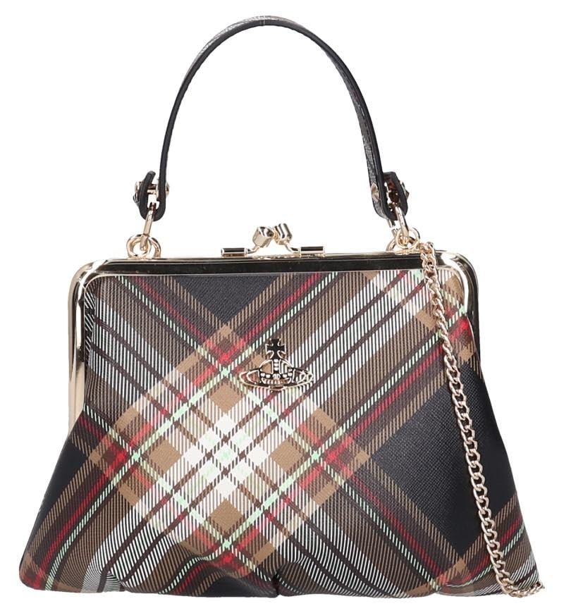 Vivienne Westwood Derby Frame Purse Shoulder Bag