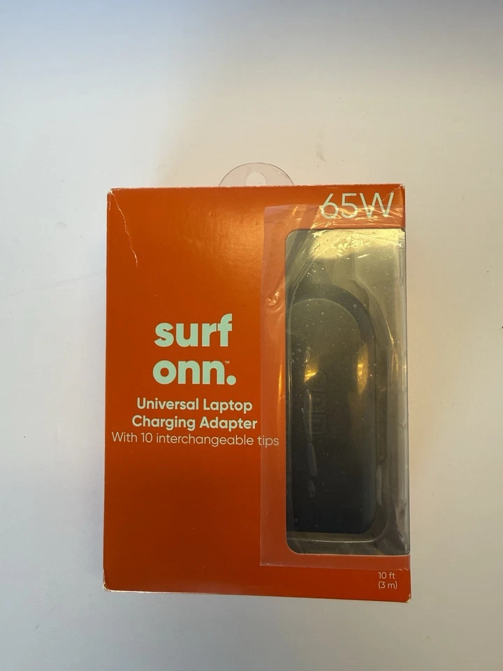 Cargador para portátil Onn Universal 65W con 10 puntas intercambiables Foto 2 de 4