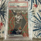 2020 Panini Mosaic - MVPs Tom Brady #298 Reactive Green Mosaic Prizm! PSA 10!