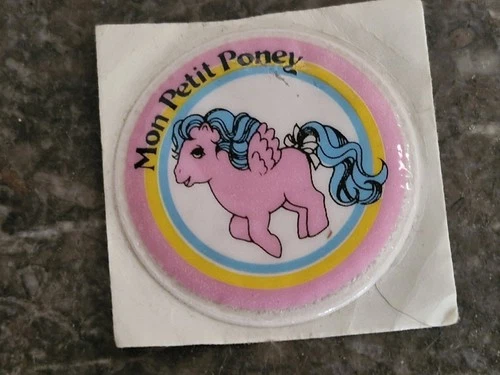 Vintage Sticker MON PETIT PONY My Little Pony 1986 Hasbro FRA FR