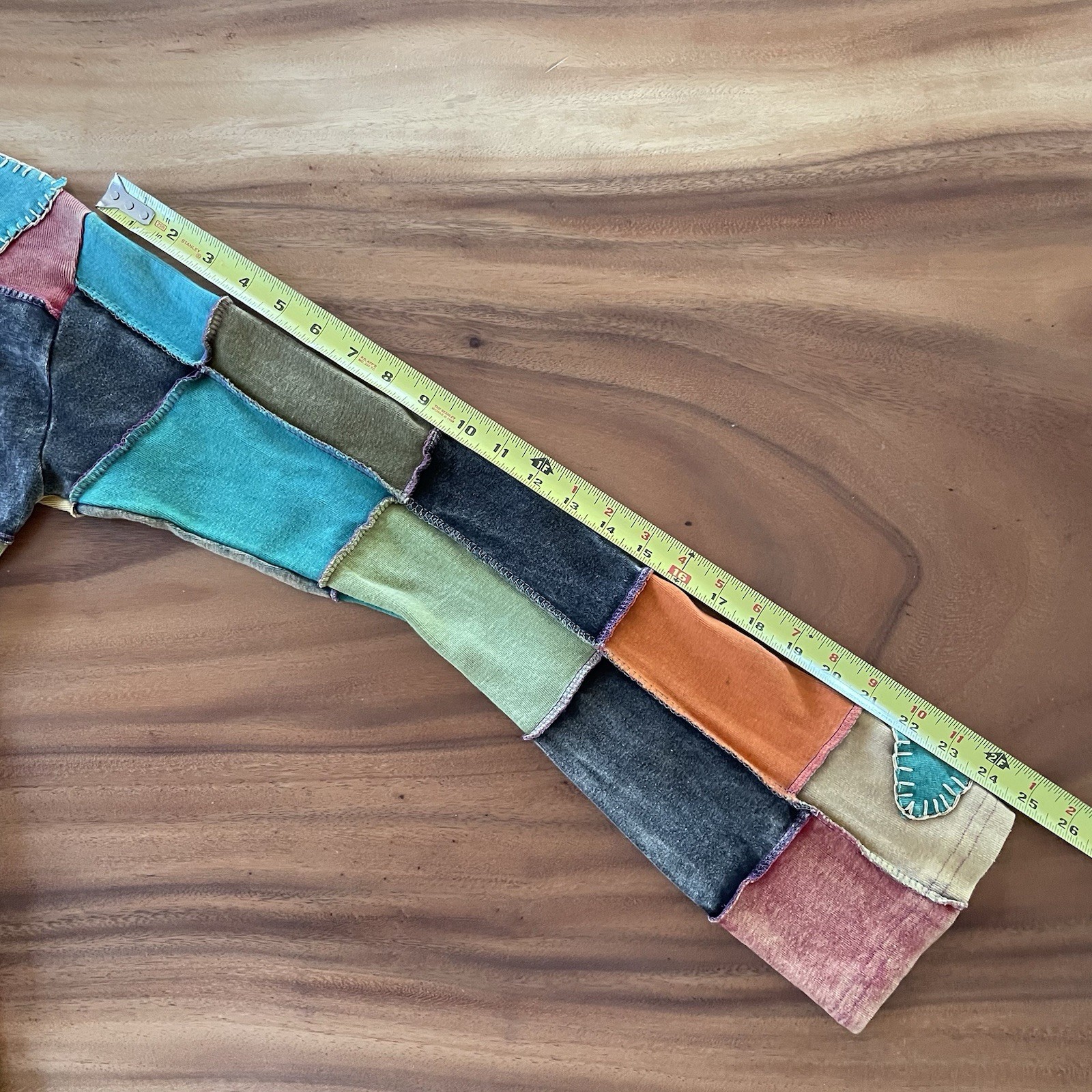 Unbranded Patchwork Boho Hoodie Jacket Cotton Fes… - image 11