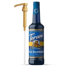 Torani Sugar Free Syrup, Blue Raspberry, Zero...