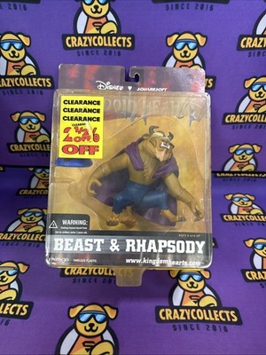 Kingdom Hearts Beast&Rhapsody Series 2 Action Figure Set NEW Disney~Mirage 2002