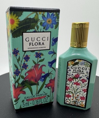 Gucci Flora Gorgeous Jasmine Eau De Parfum Dabber Travel Size Perfume 5ml NIB
