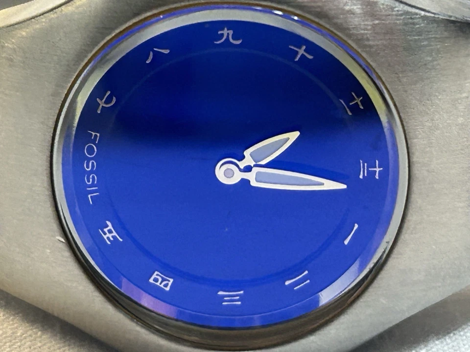 Reloj Fossil Big Tic Jr-7977 Vintage Analógico-Digital Años 90 Foto 3 de 4