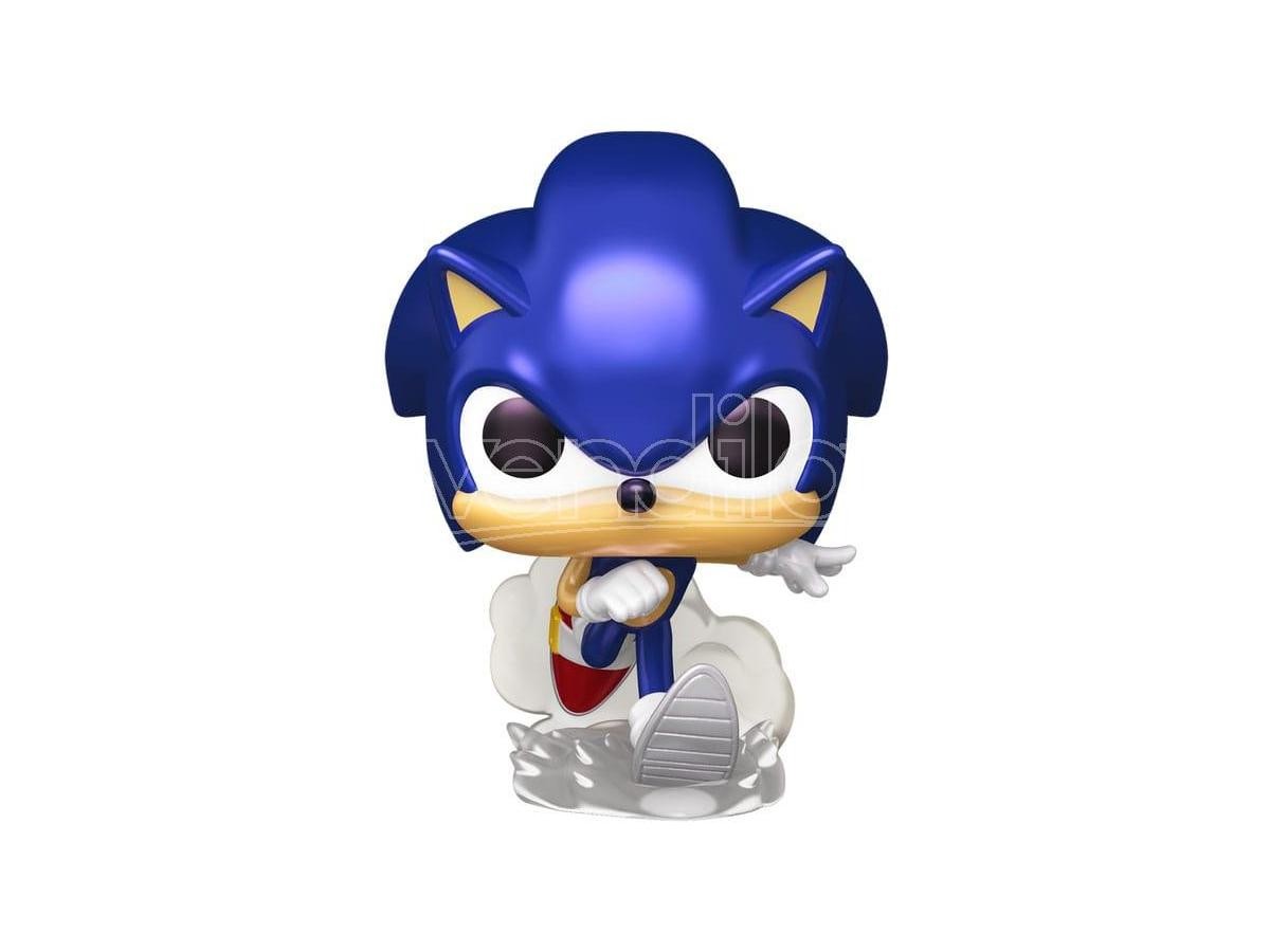 Sonic - The Hedgehog Pop! Plus Movies Vinile Figures Sonic(prl) 9 Cm Funko