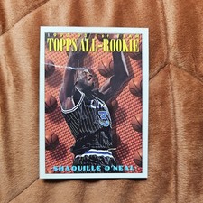 1992-93 Topps All-Rookie 1st Team #152 Shaquille O'Neal RC NM