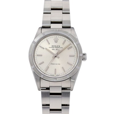 ROLEX Air-King 14010 Silver WATCH 728388