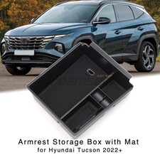 Armlehne Aufbewahrungsbox Veranstalter für Hyundai Tucson NX4 22+ Mittelkonsole