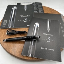Livescribe 3 Smartpen Black Edition Bluetooth iOS Android APX-00020