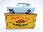 VINTAGE MATCHBOX LESNEY No.7b FORD ANGLIA IN ORIGINAL BOX 1961